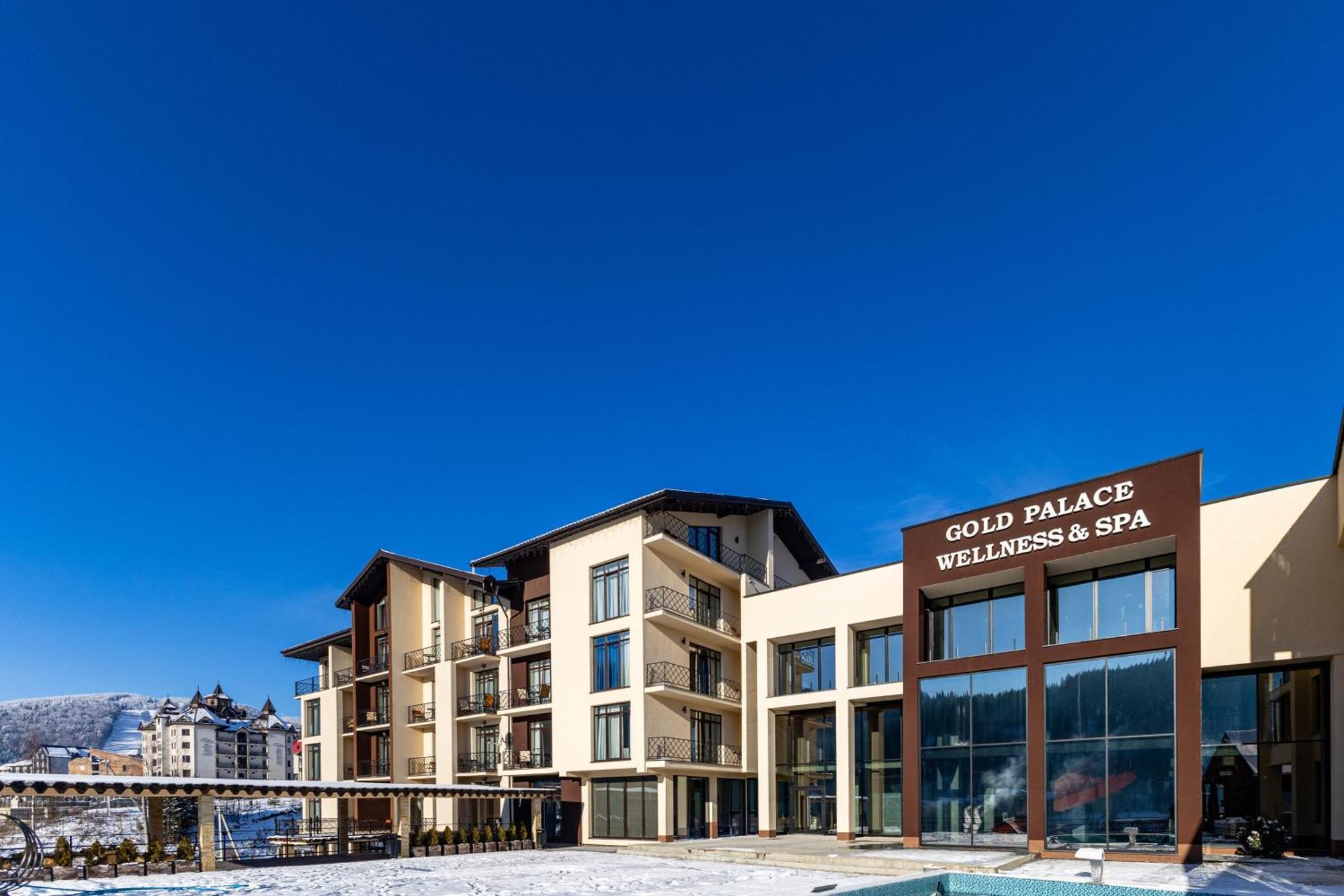 Gold Palace Wellness & Spa Bukovel Exterior photo